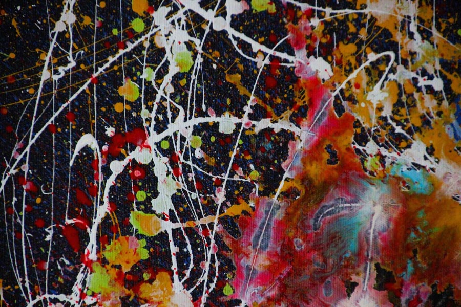 Jackson Pollock Floating Mind III